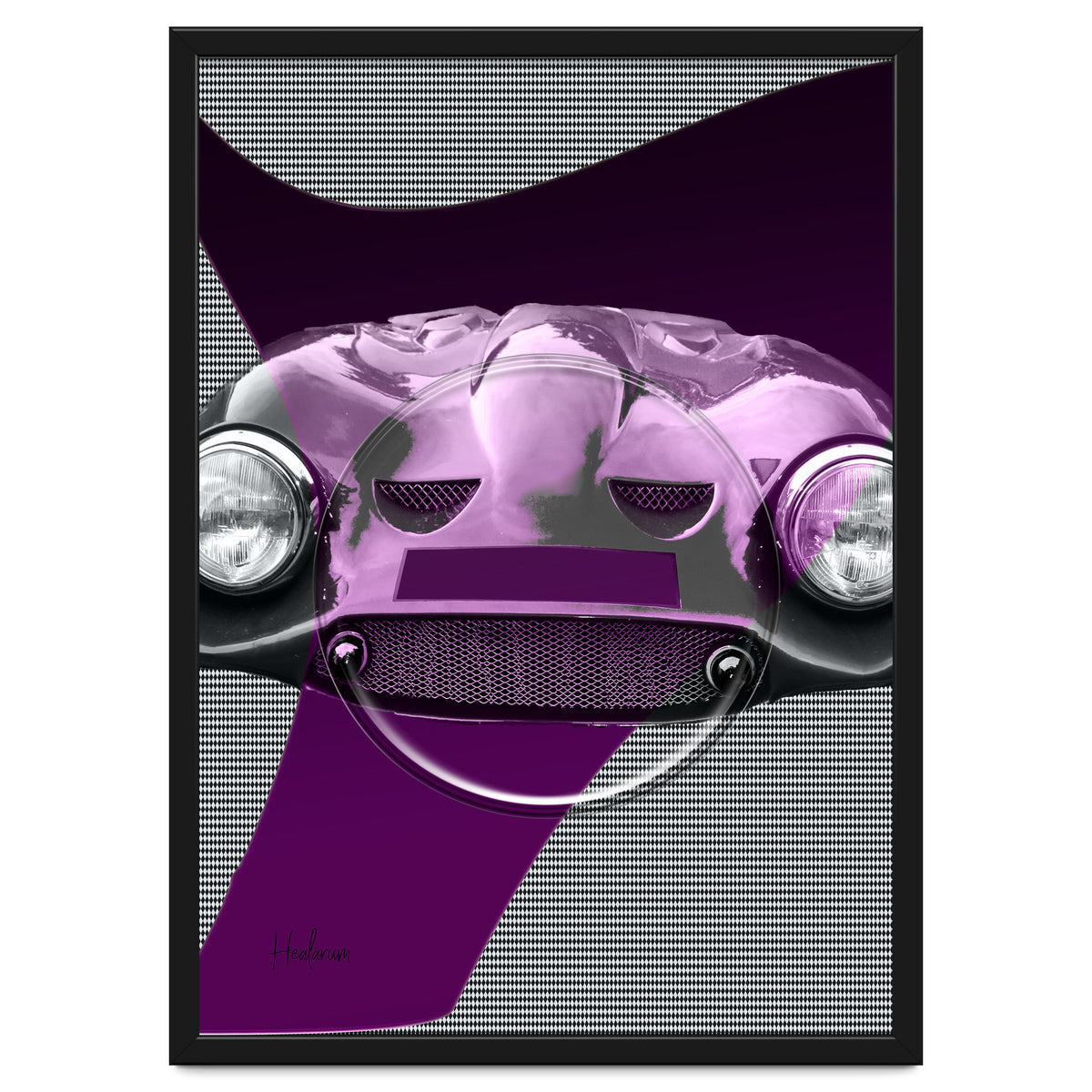 Emoji & Cars purple