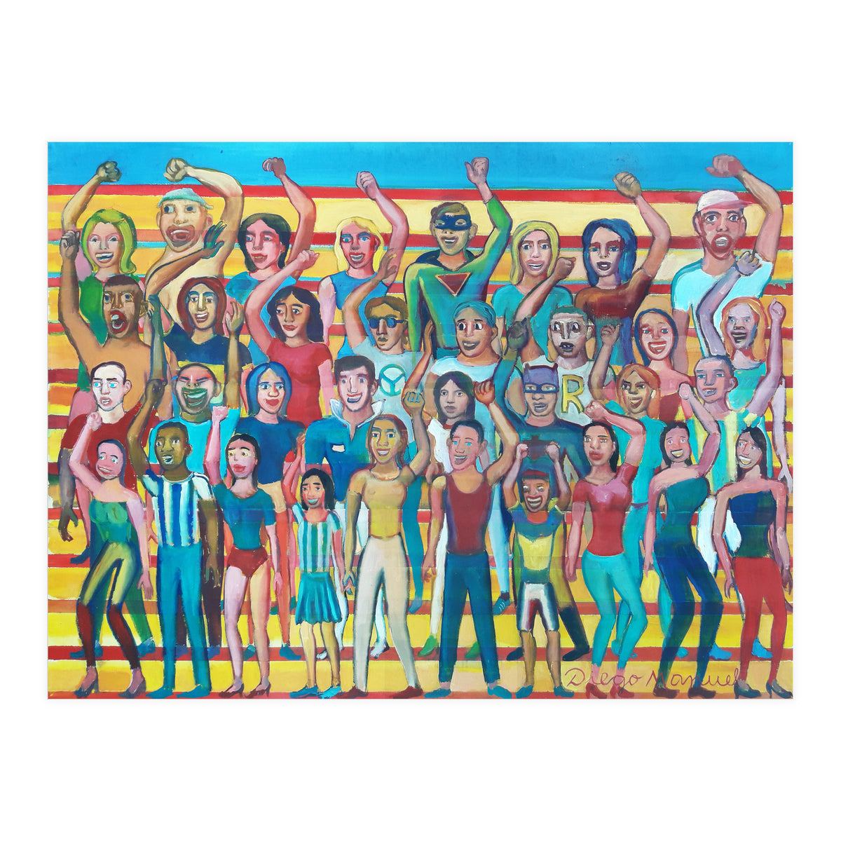 Hinchada Multicolor 2 (Print Only)