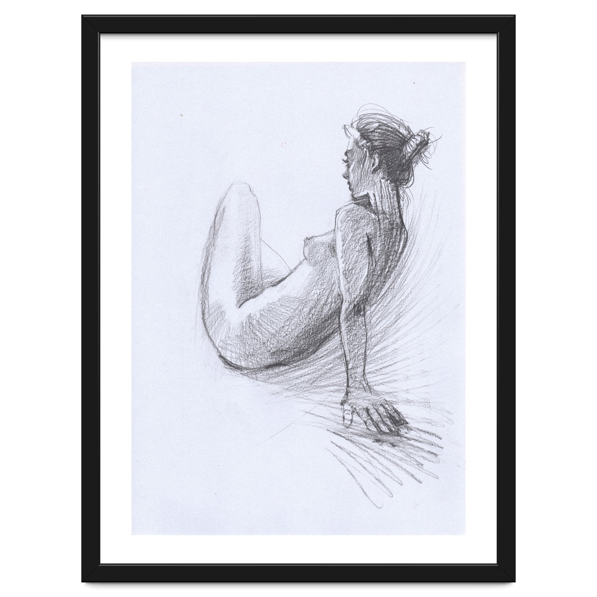 Nude Woman Drawing