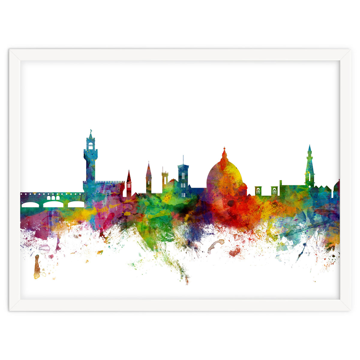 Florence Italy Skyline