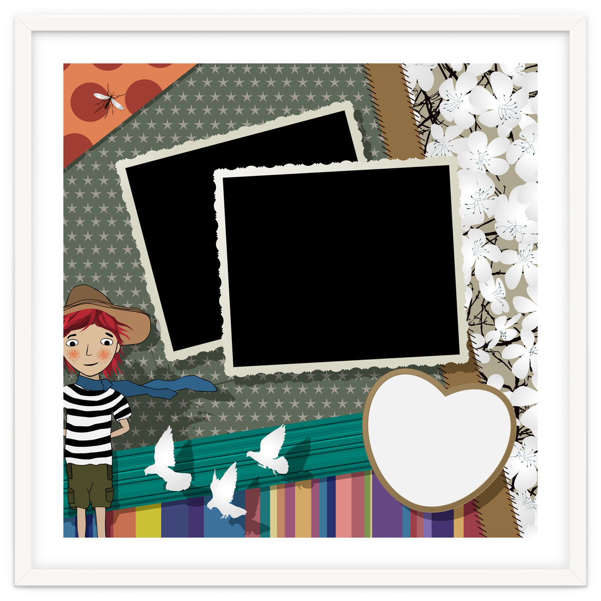 Vintage Photos Collage