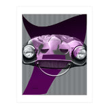 Emoji & Cars purple (Print Only) thumbnail