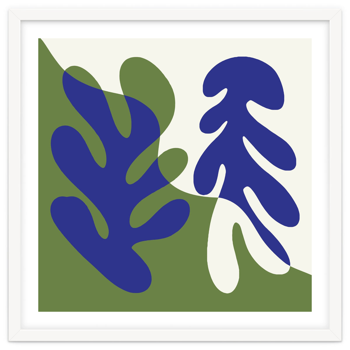 Matisse Inspired Organic Coral Shapes