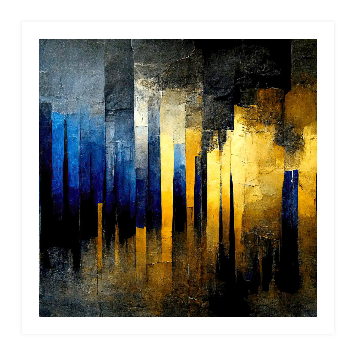 GOLD ABSTRACT (Print Only)