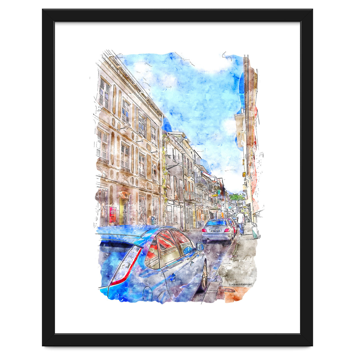 Street of Fort-de-France