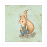 Woodland Nursery - Squirrel Illustration (Print Only) thumbnail