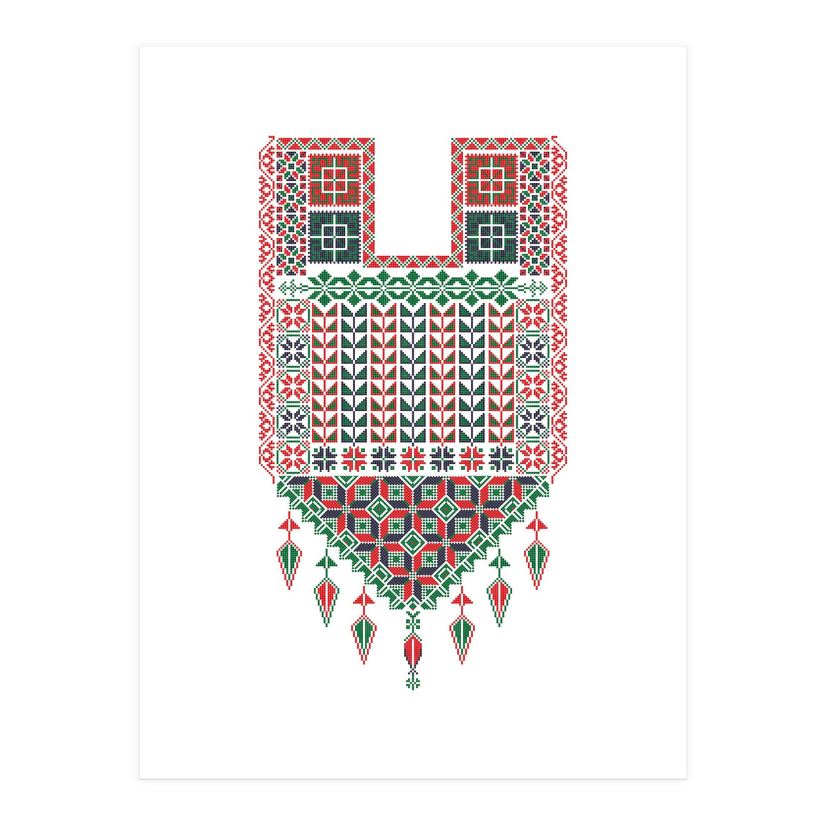 Tatreez Ornament 4 (Print Only)