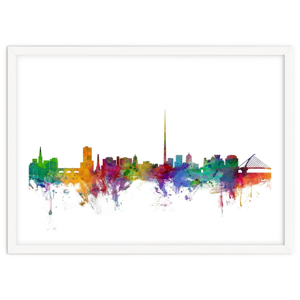 Dublin Ireland Skyline