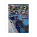 August ’22 — Blue Bugatti, Monaco (Print Only) thumbnail