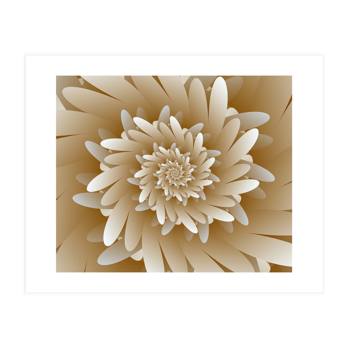 Abstract Digital Floral ART (Print Only)