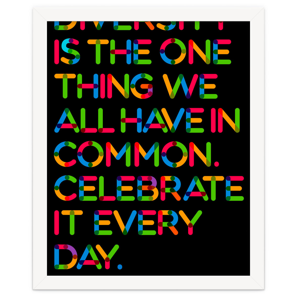 DIVERSITY (black Version)