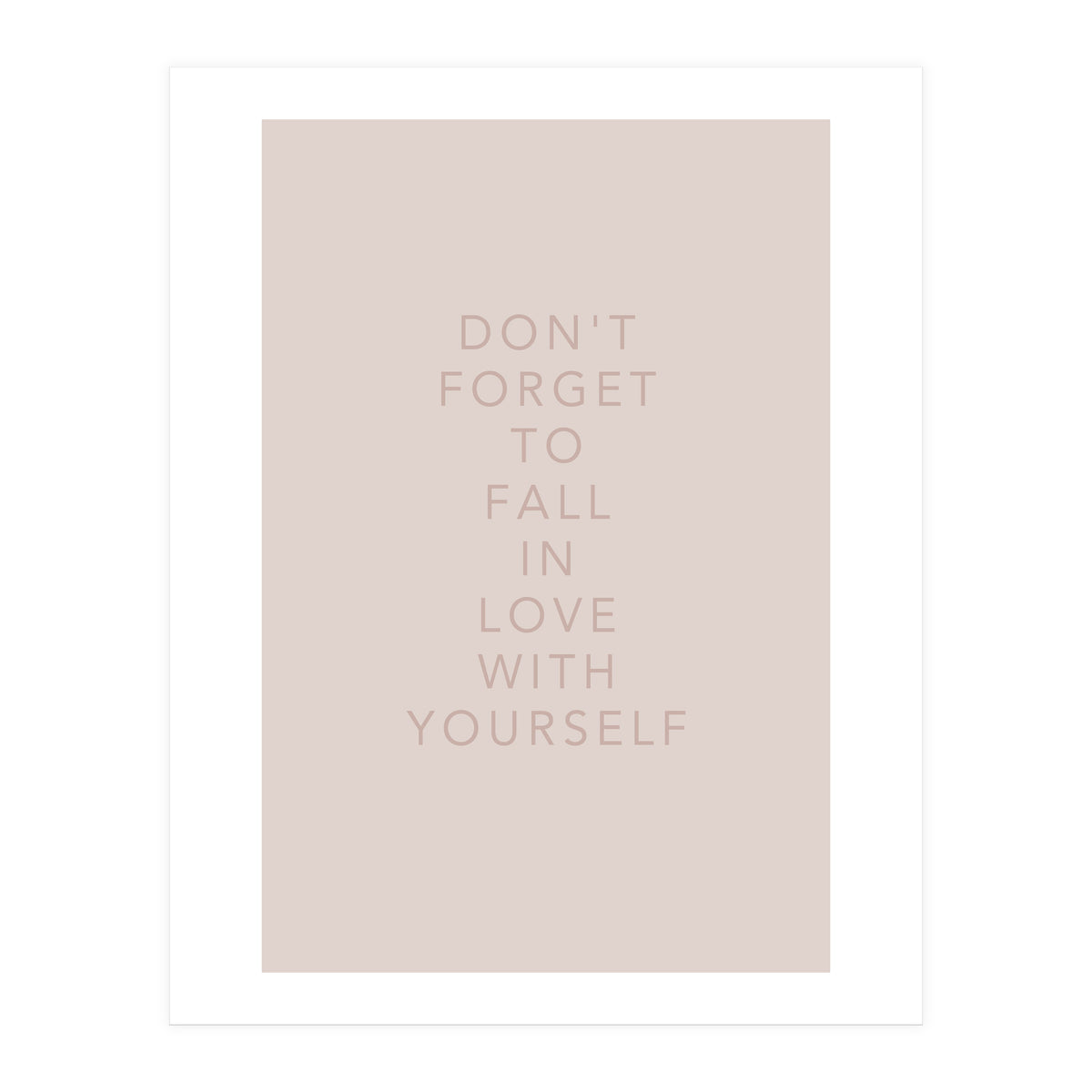 YOURSELF (Print Only)