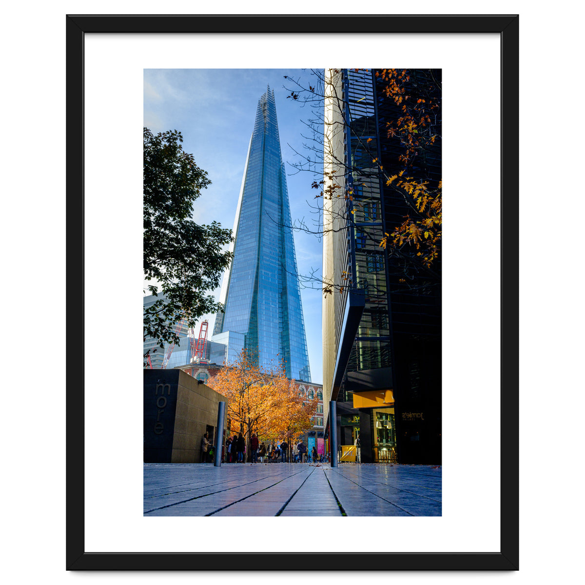 The Shard from More London