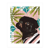 Pug On An Island (Print Only) thumbnail