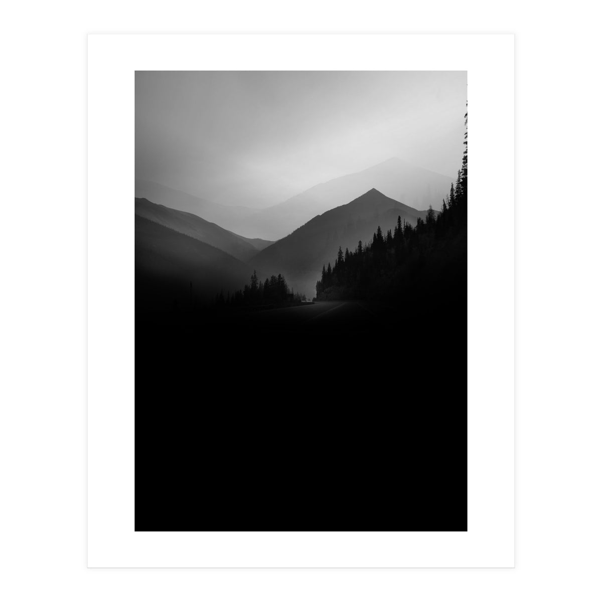 Dusky Mountains (Print Only)