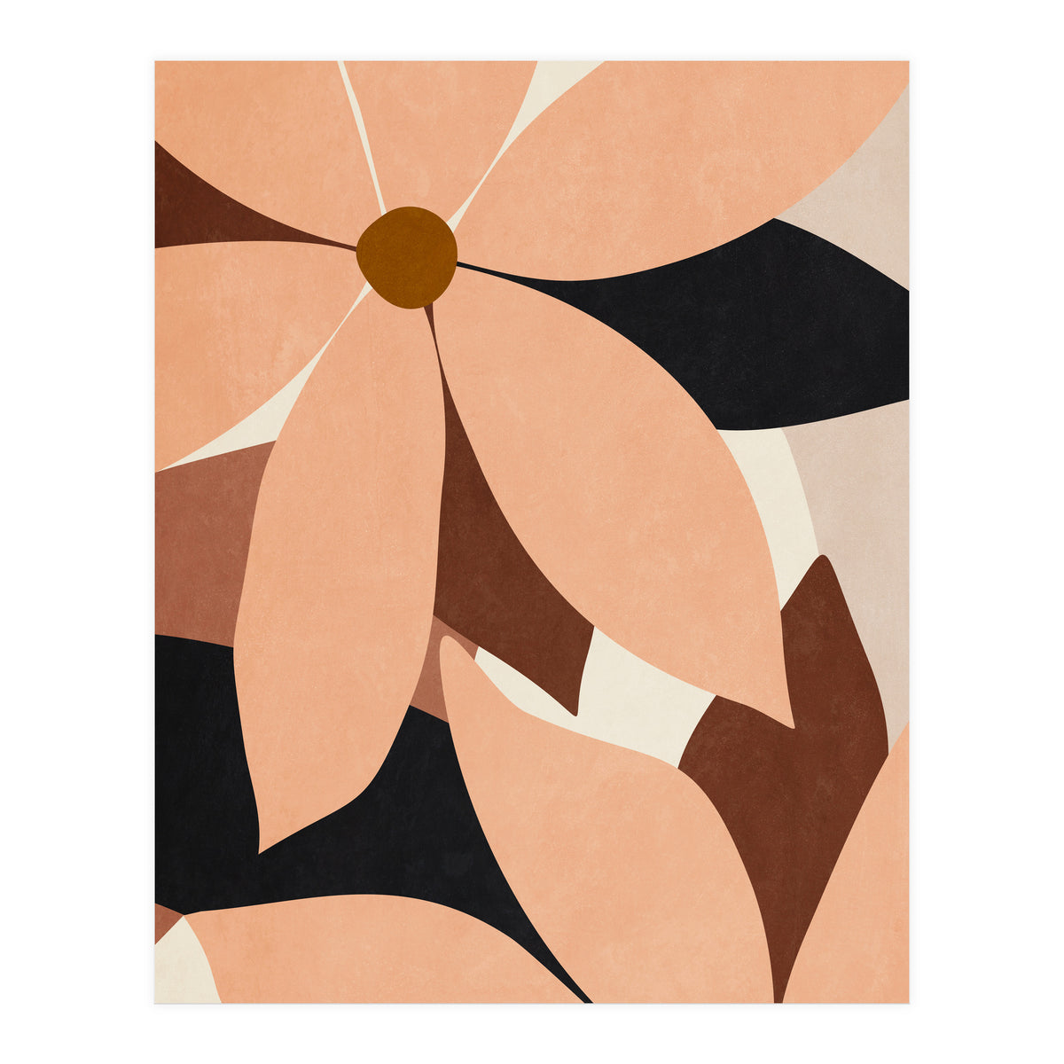 ABSTRACT FLOWERS Q01 (Print Only)