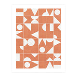 My Favorite Geometric Patterns No.14 - Coral (Print Only) thumbnail