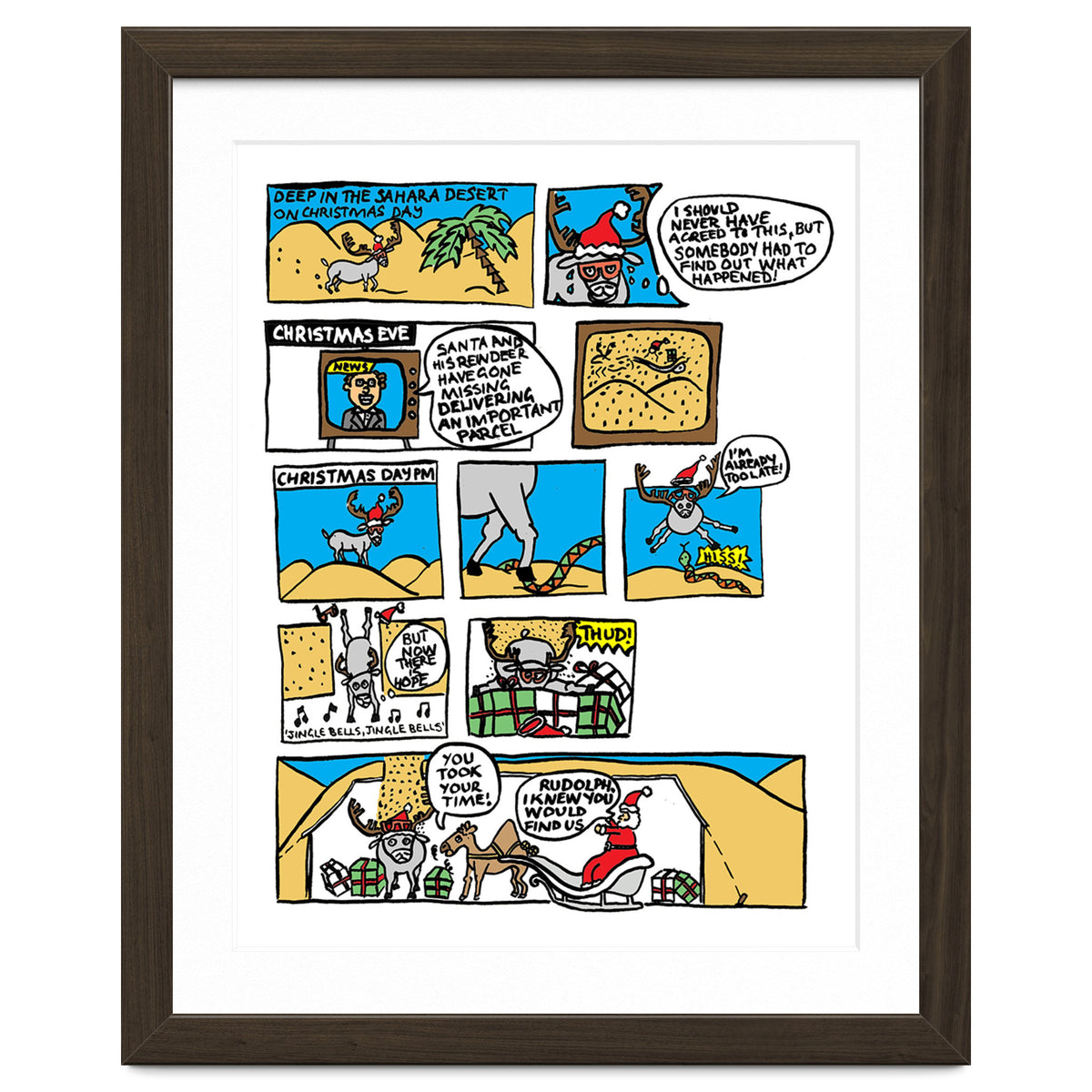 Reindeer in the Sahara