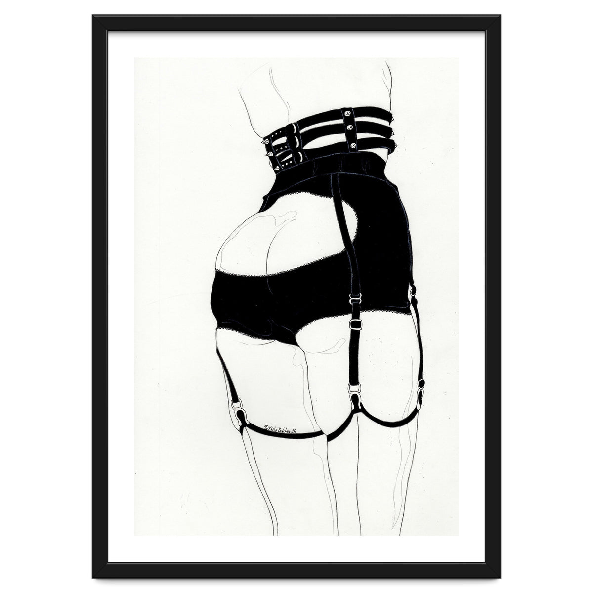 Leg Sketch Eight (creepyyeha)