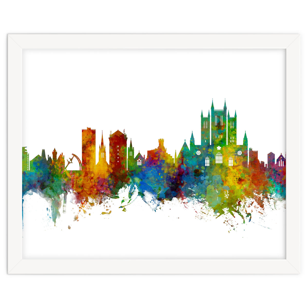 Lincoln England Skyline