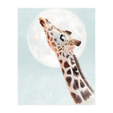 Giraffe And Moon (Print Only) thumbnail