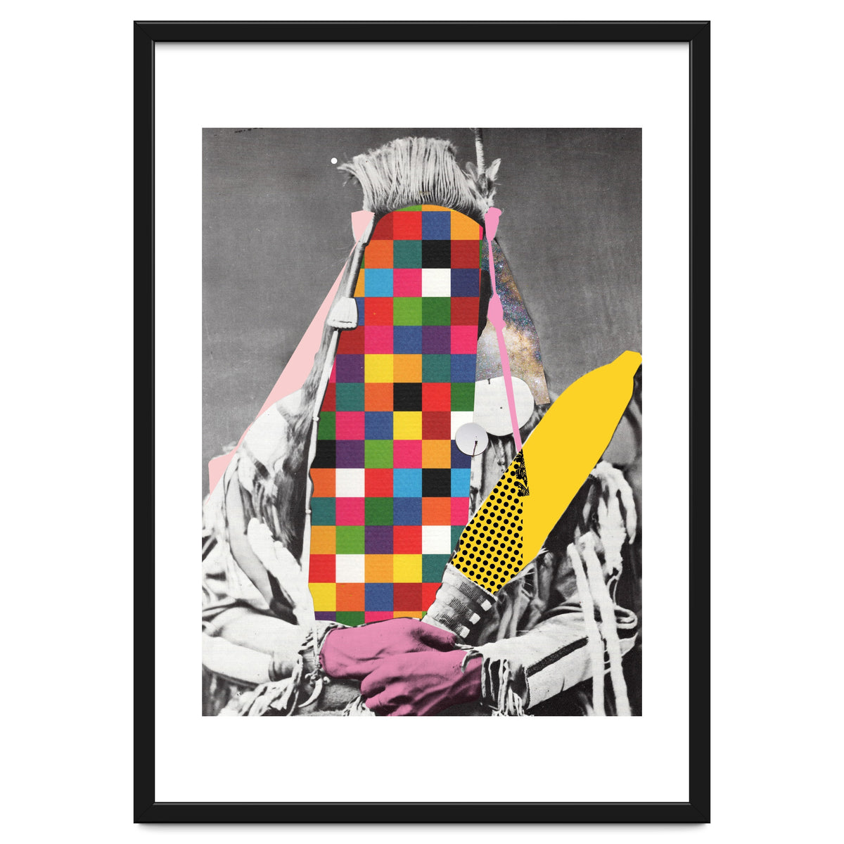 Musterhafte Quadratur Eines Indianers