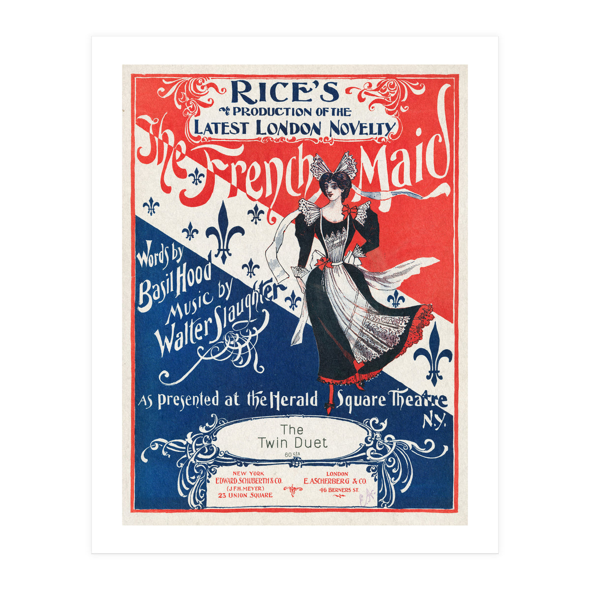 The French Maid - Production Advertisement (Print Only)