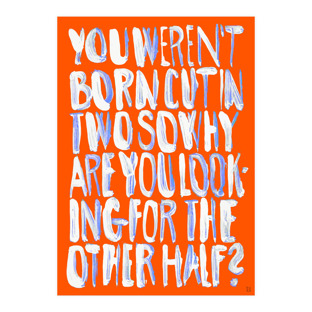 OTHERHALF (Print Only)