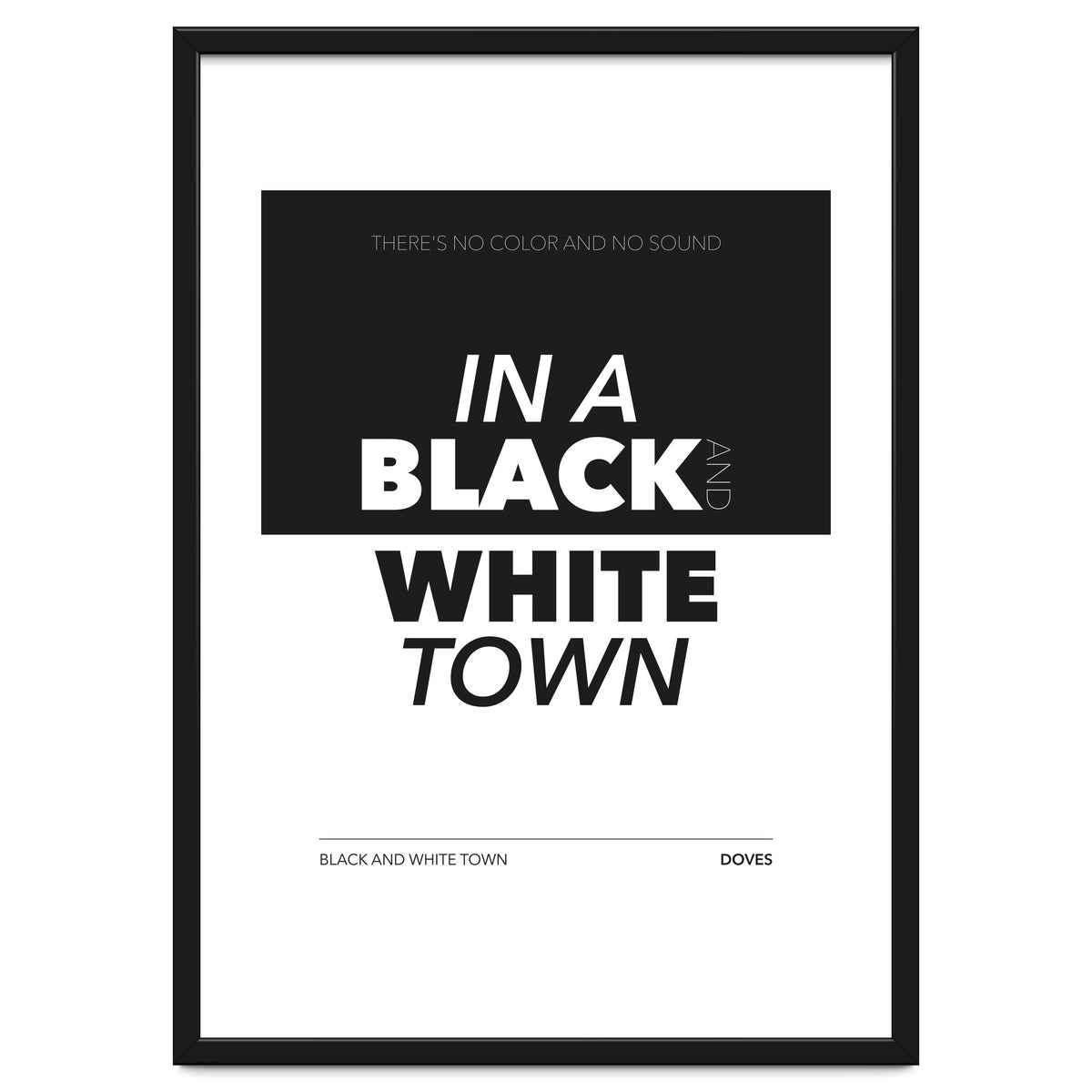 Doves - Black And White Town