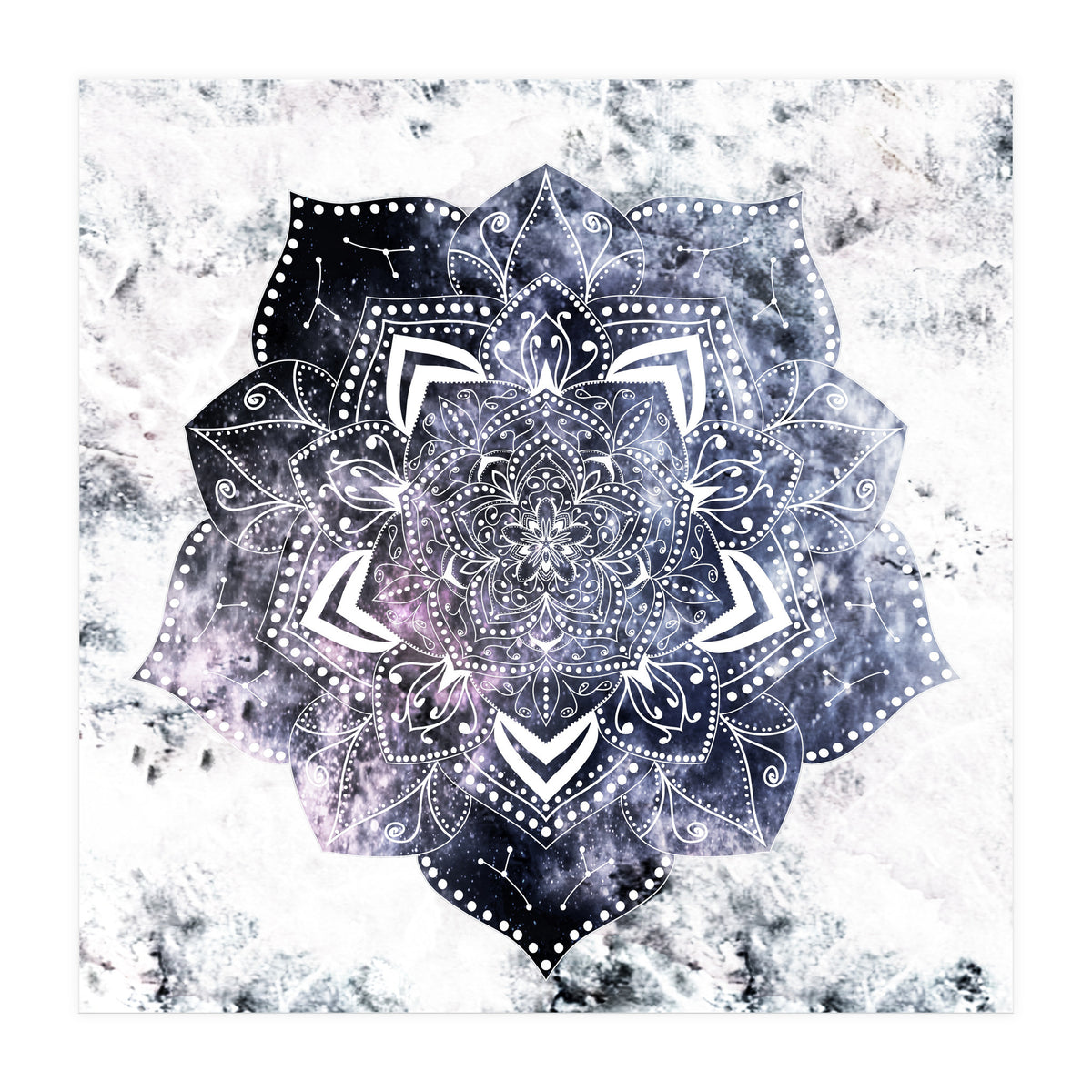 Cancer Constellation Mandala (Print Only)