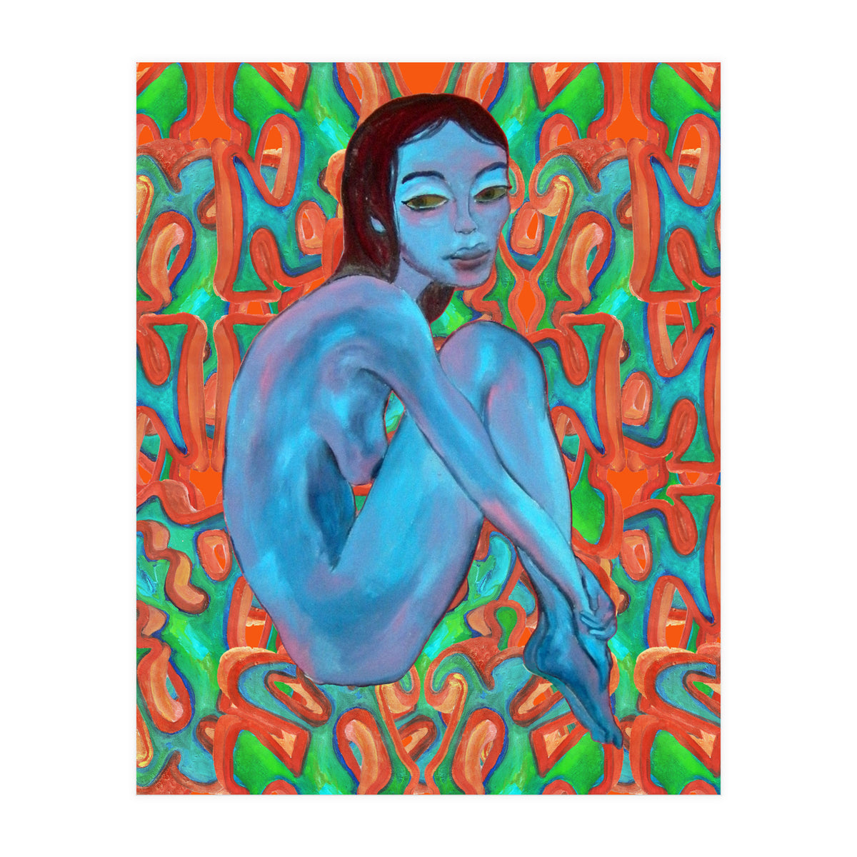 Blue Girl (Print Only)