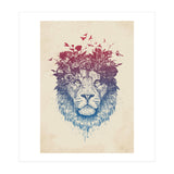 Floral Lion III (Print Only) thumbnail
