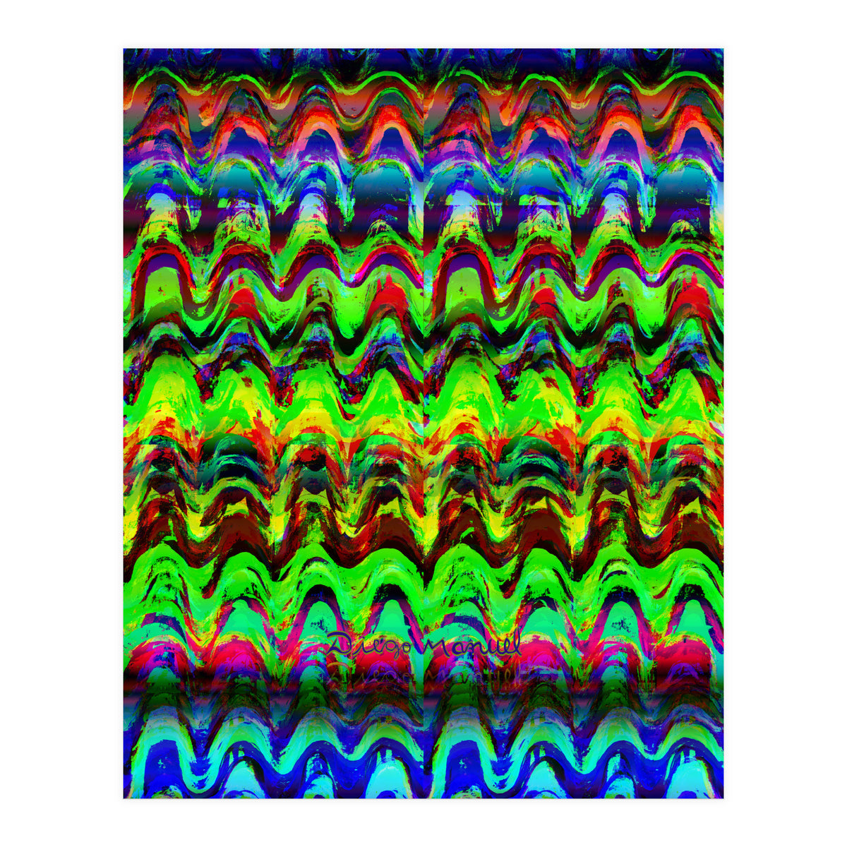 Pop abstract color full (Print Only)