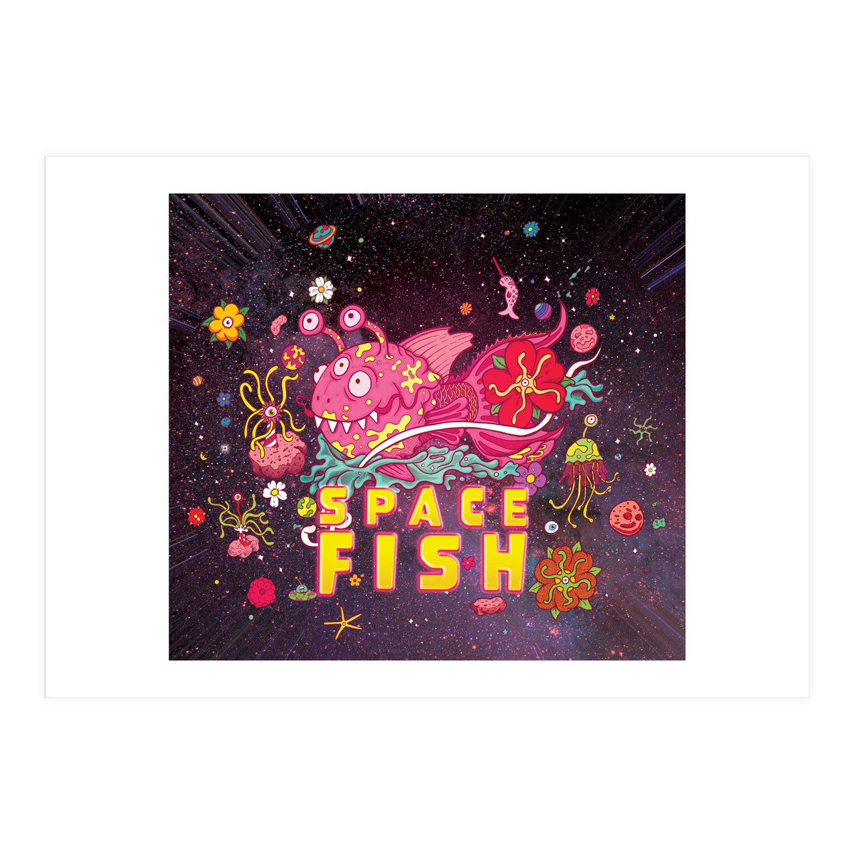 Space Fish  (Print Only)