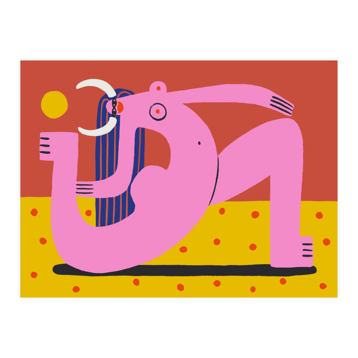 Work Hard Self Care Hard Taurus (Print Only)