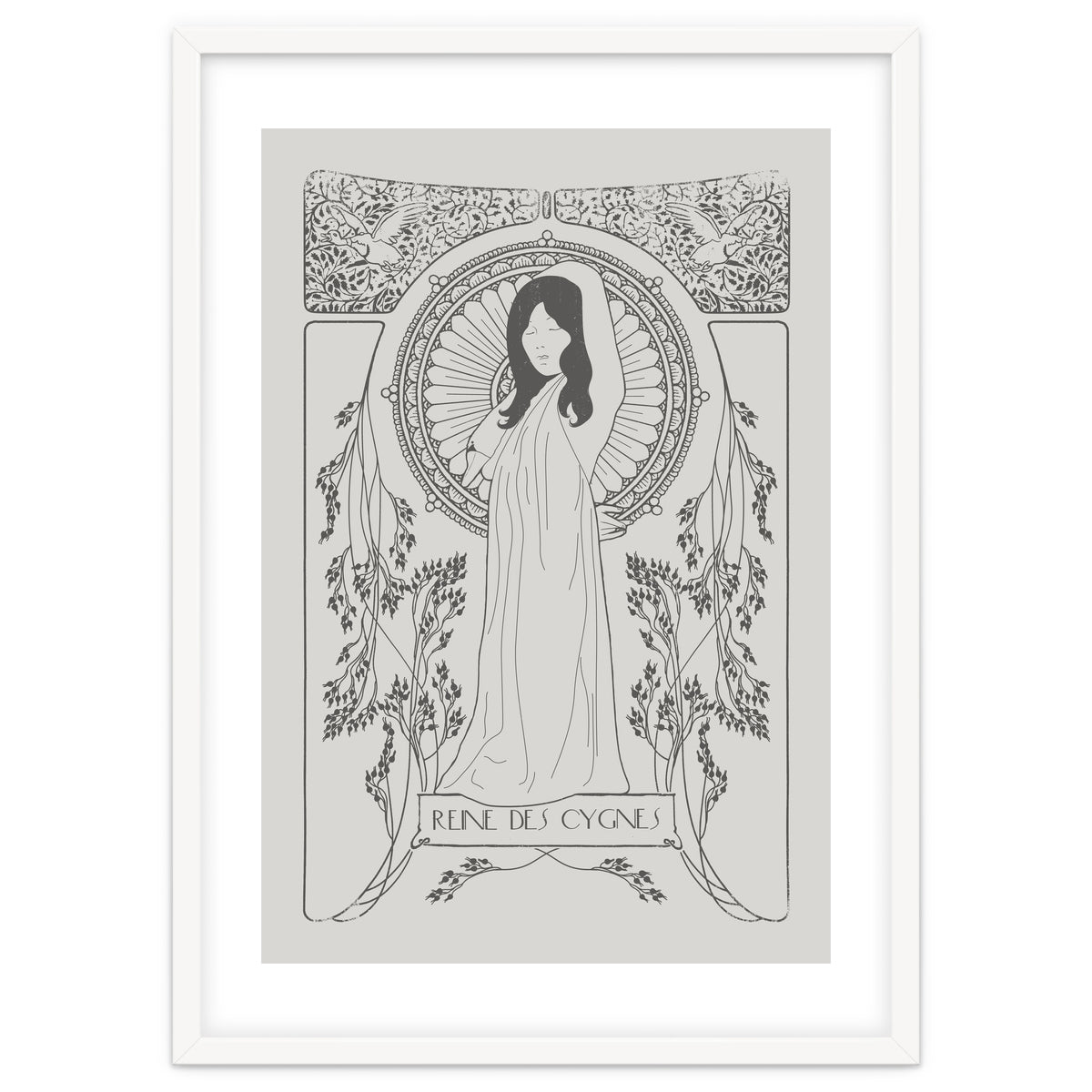 Reine Des Cygnes Grey