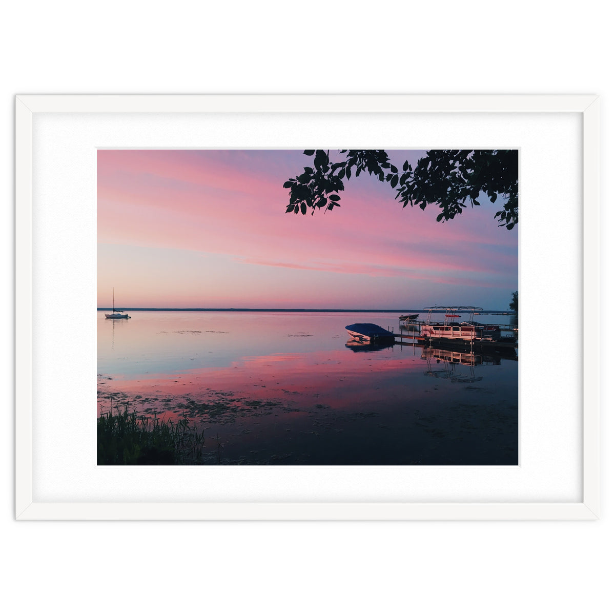 Magic hour on the lake