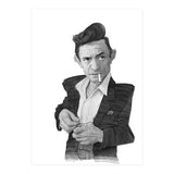 Johnny Cash Portrait (Print Only) thumbnail