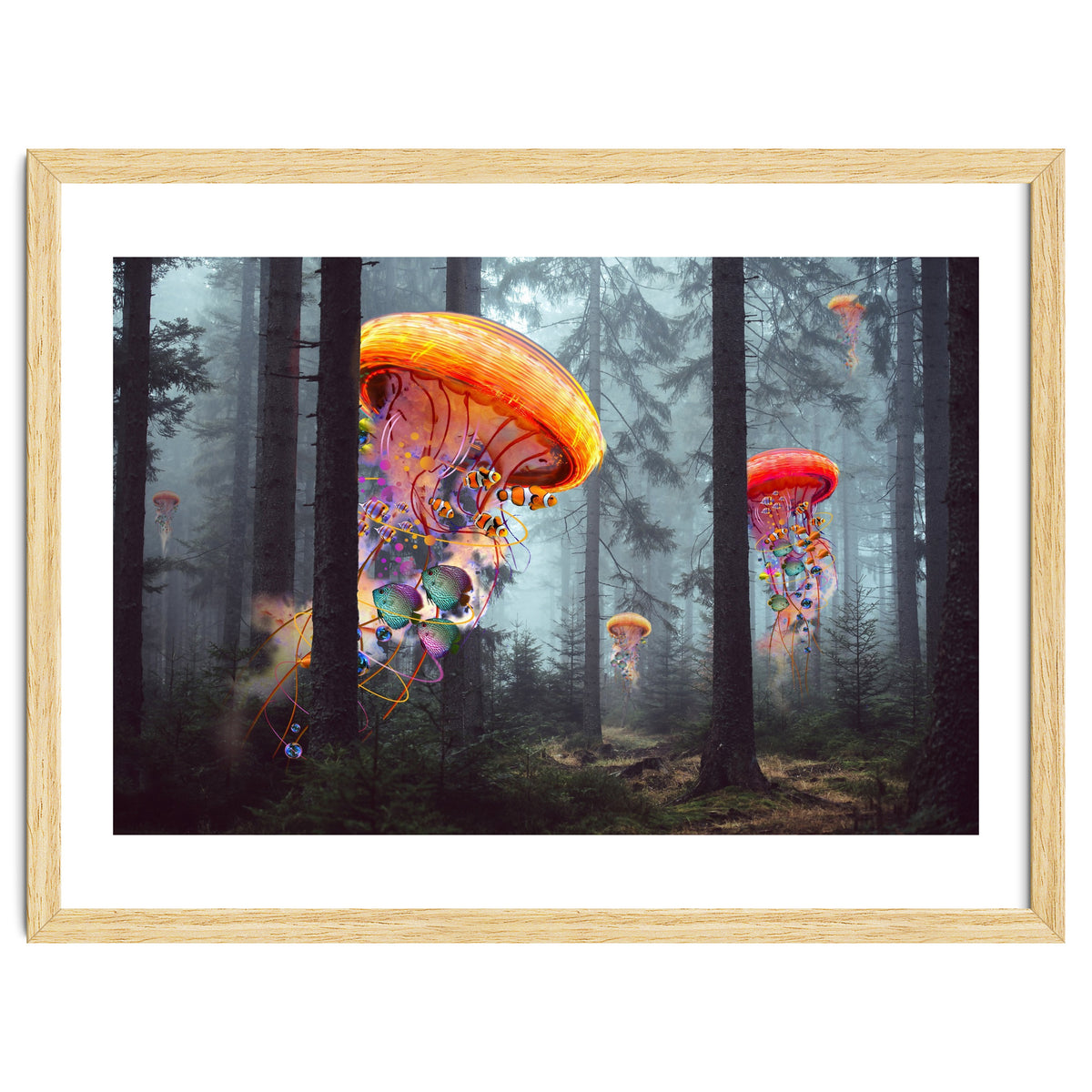 Forest Jellyfish For Print7000