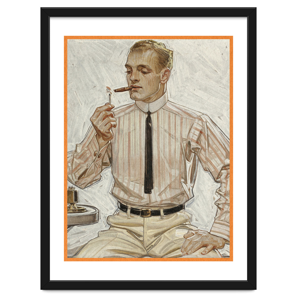 Collier's (ft. Smoking a Cigarette) Advertisement
