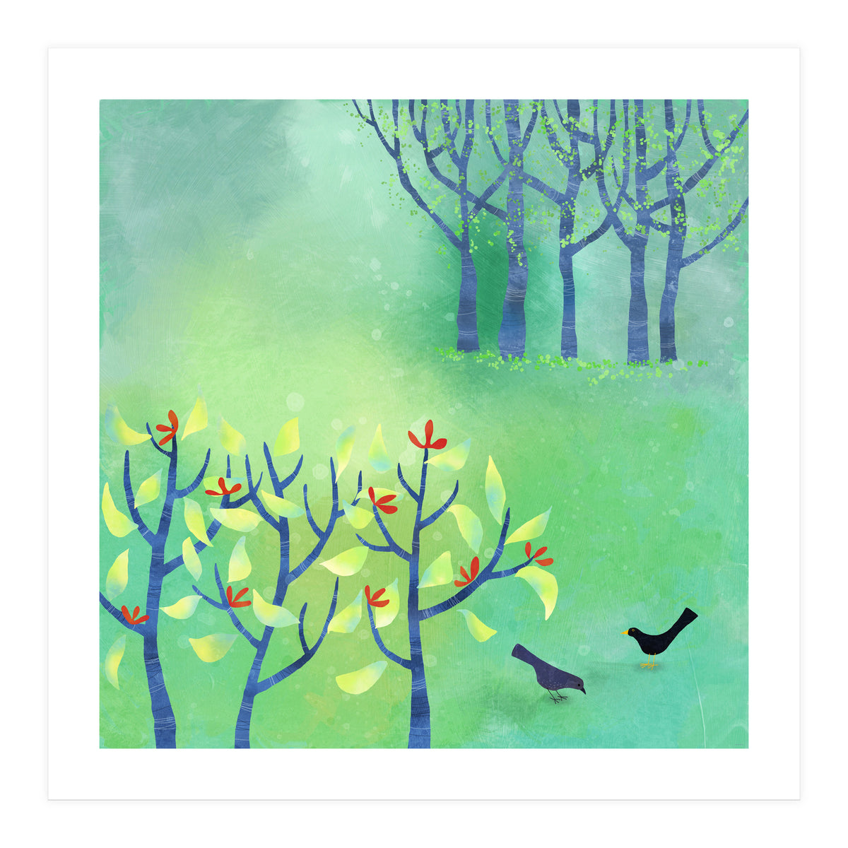 April Landscape (Print Only)