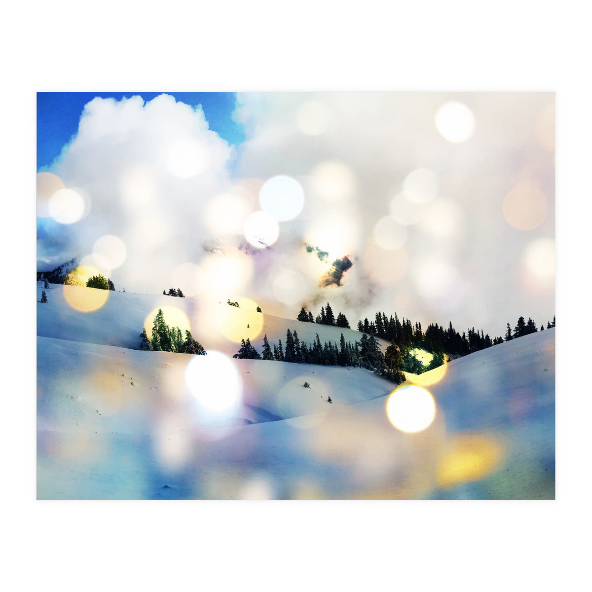 Mgic In The Snow (Print Only)