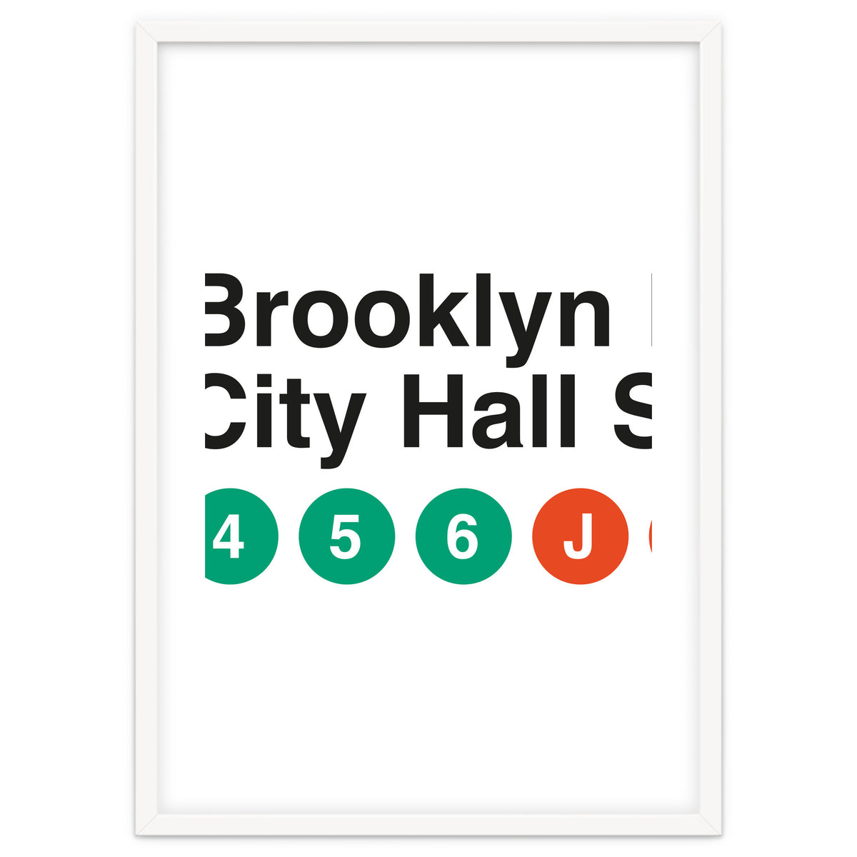 Vignelli's Subway Sign