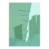 Abstract Banana Leaves One - Greener Eden (Print Only) thumbnail