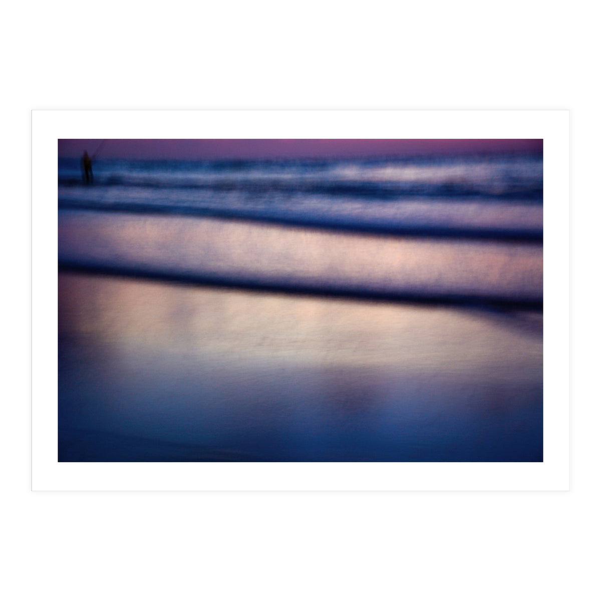 Blurry fisherman (Print Only)