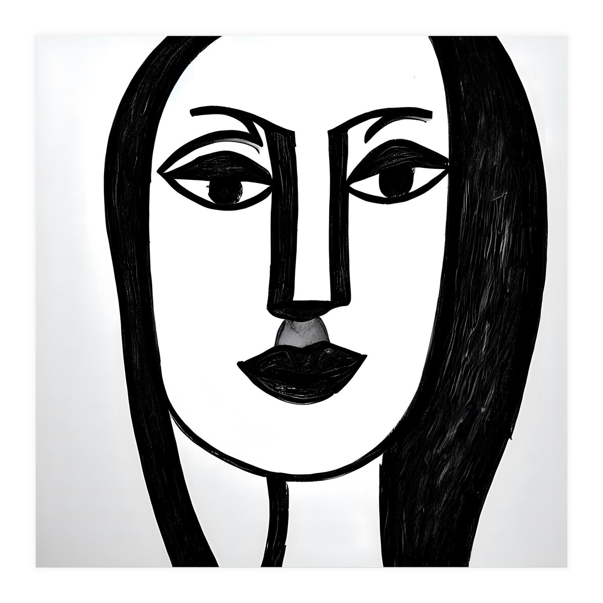 Woman's face  (Print Only)
