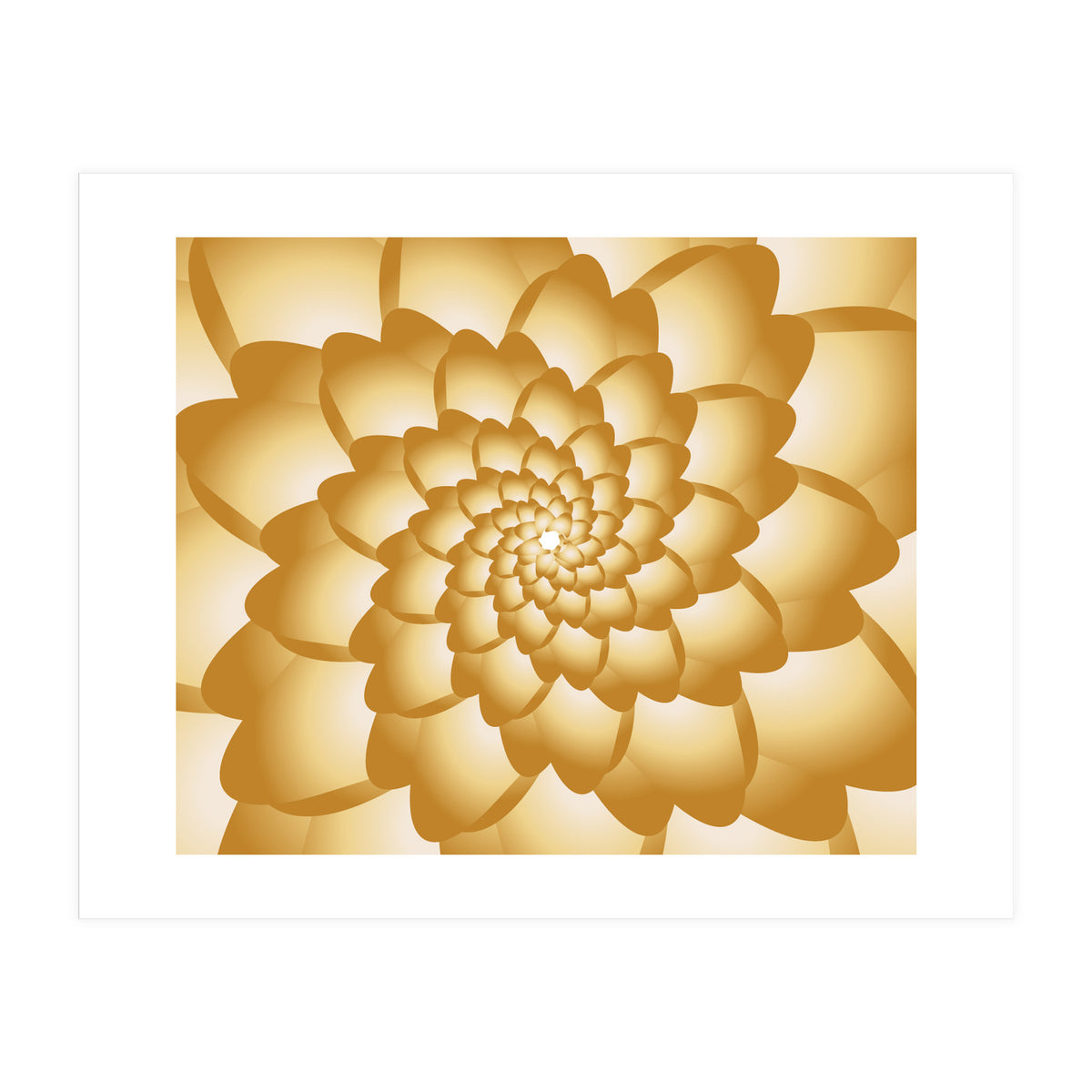 Flower Swirl Pattern (Print Only)