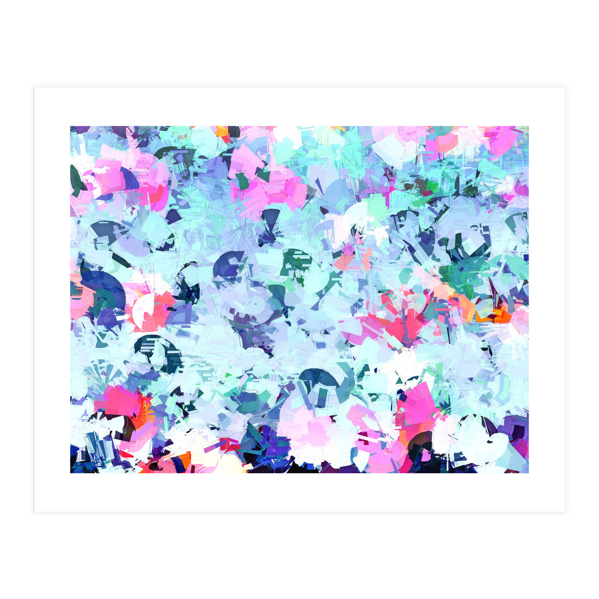 Modern City Abstract (Print Only)