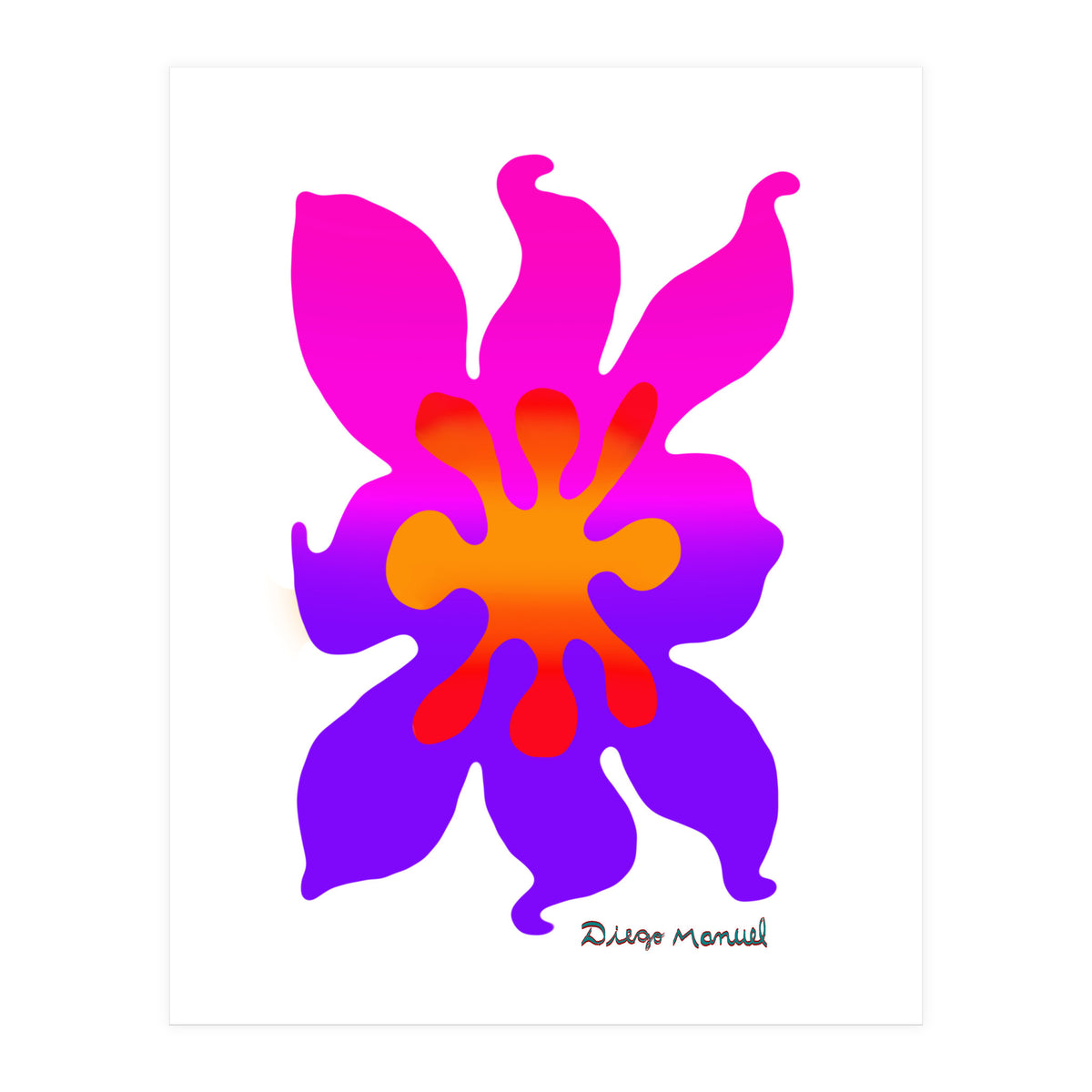 Fuego 73 Copia (Print Only)