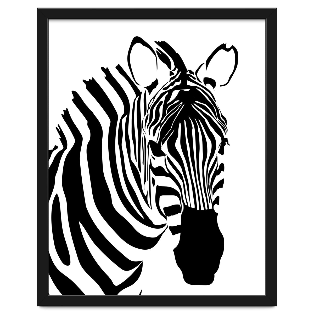 Zebra Stripe - Monochrome